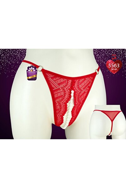 PAPATYA LUXURY LINGERIE Kırmızı Yılbaşı Tanga