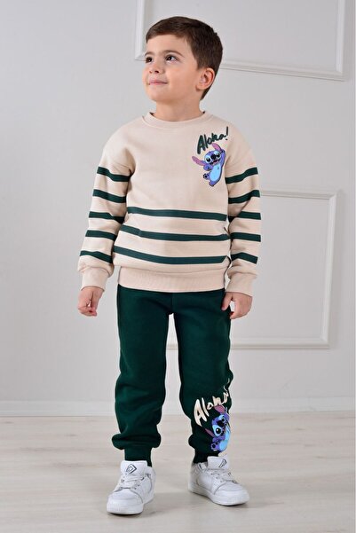 LİLLYPİCCA Set de 2 piese Raster cu 3 fire cu model pentru băiat