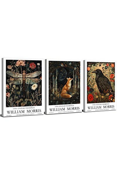 ALAYRA International لوحة فنية جدارية قماشية بتصميم بوهو بسيط، 40×60 سم - ديك...