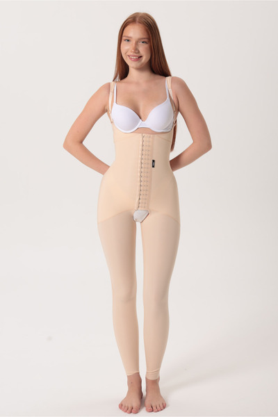 H&A Korse Bbl Below Knee Girdle Medical Bbl Liposuction Tummy Tuck Postpartum...