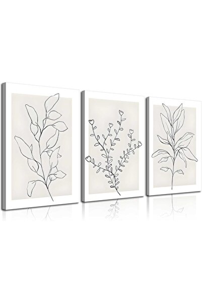 ALAYRA International لوحة فنية جدارية من قماش بوهو البسيط 30×40 سم - ديكور مح...