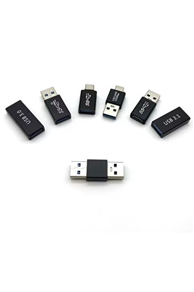 Bİ TIK BİLİŞİM Type-C Adapters USB 3.1 C Male to 3.0 Female Type-C Converters Universal USB Converters