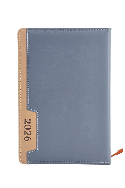 Generic A5 PU Leather Diary 2026, Thick Paper, Daily Planner