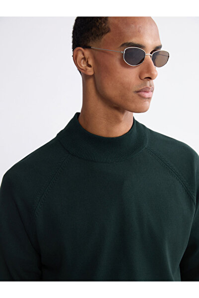 LC Waikiki Sparkling Choices from Shining Store | Half Turtleneck Long Sleeve Men's Knitwear Sweater