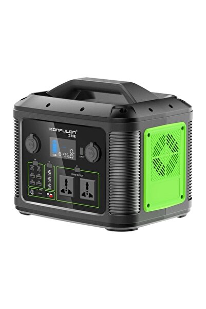 Genel Markalar LRZ02 CN06 Powerbank 1200W 315.000 mAh Kamp Şarj 60W PD - Siyah