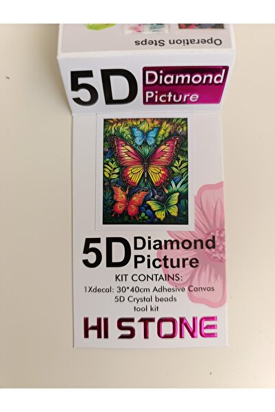 mentaş grup Diamond Painting Beaded Tapestry Mosaic Puzzle Crystal Stone Board 40X30 Kit Full Set