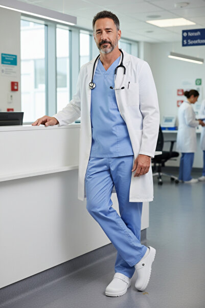 Akınal Bella Konay m443 deliksiz hastahane aşçı İmalathane unisex kroks Terlik