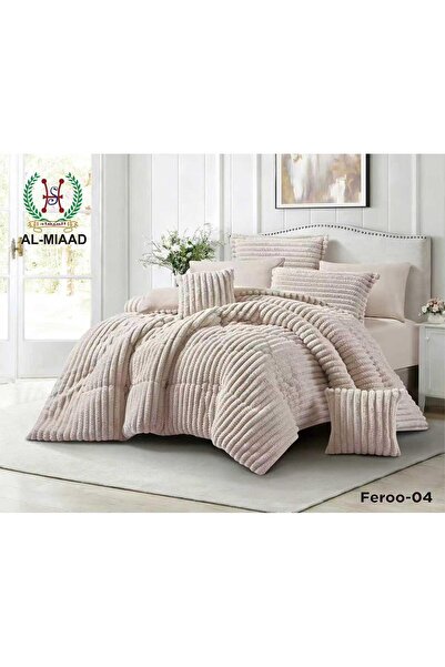 NAJMA Double bedsheet, soft winter quality