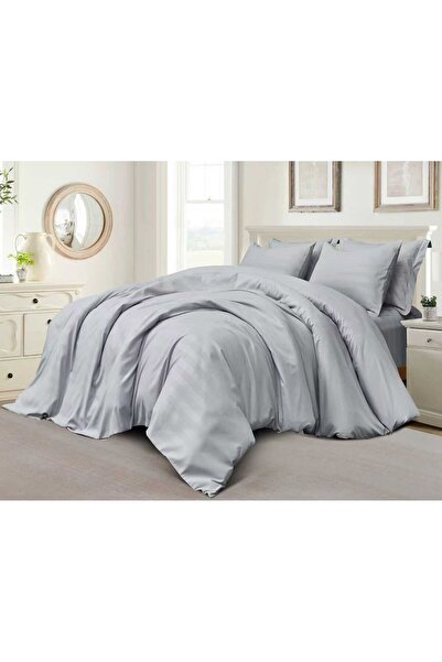FABRIC Hotel-style duvet with removable filling, 4 pieces, single size