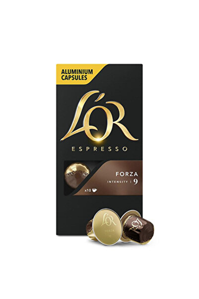 L'OR Espresso Forza Cafea Capsule, 10capsule X 52 g