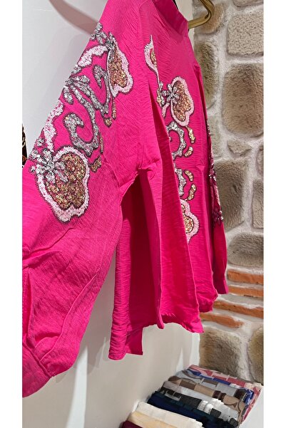 EB SCARF Keten Kimono