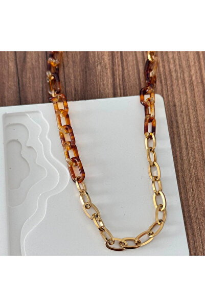 TURKAFONE Leopard Gold Necklace