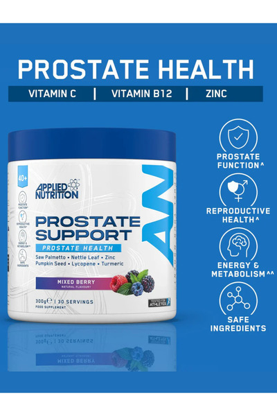 applied nutrition ابلايد نيوترشن مكمل دعم البروستاتا بنكهة التوت المشكل 300جم-Applied Nutrition Support