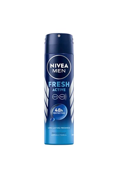 Nivea Men Set 3 x Deodorant Spray Fresh Active 0% Aluminium, 150 ml