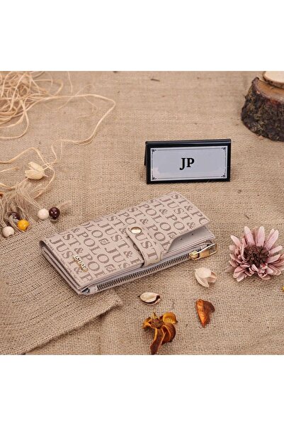 JP POLO Vegan Leather Women's Wallet with Coin and Card Compartments