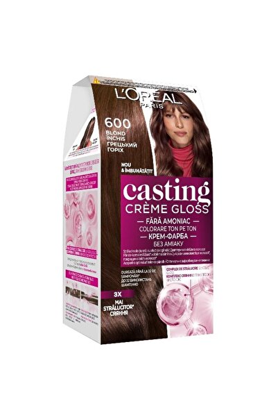 L'Oreal Paris Set 2 x Casting Creme Gloss Semi-Permanent Hair Dye 600 Dark Blonde 180 ml