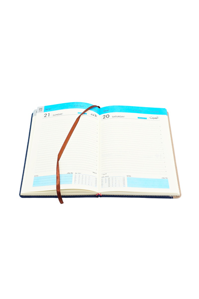 Generic Denim Classic Diary 2026, A5 Daily Planner with Buckle Strap