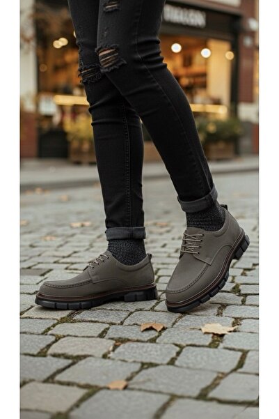 Taşpınar Ayakkabı حذاء رجالي كلاسيكي يومي مصنوع من الجلد الطبيعي بنسبة 100% م...