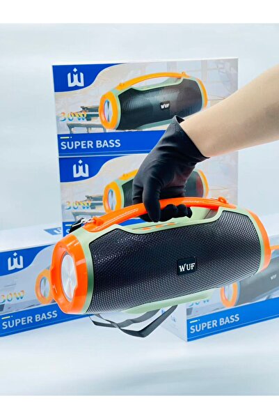 WUF GREEN Portable Bluetooth Speaker