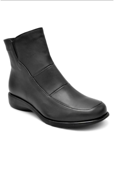 EBRU COMFORT Women's Genuine Leather Orthopedic Diabetic Wide Comfortable Zip...