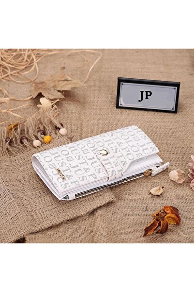 JP POLO Vegan Leather Women's Wallet with Coin and Card Compartments