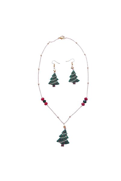 escoines koleksiyon Escoines New Year's Themed Stylish Jewelry Set 399636935B...