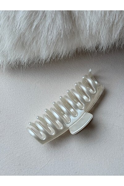 YOYYO Women's 2-Piece Spring Breeze Hair Clip Pearl Grain Hair Clip Barrette Hair Clip