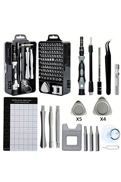 WJ Electronics Repair Screwdriver Set with Toolkit for Laptop, PC & Household Dust Removal