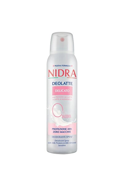 Nidra Set 3 x Deodorant Spray Deolatte Delicato cu Proteine din Lapte si Migd...