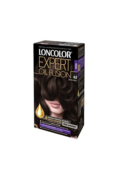 Loncolor Expert Vopsea de Par Permanenta Oil Fusion 4.0 Saten Mediu, 100 ml