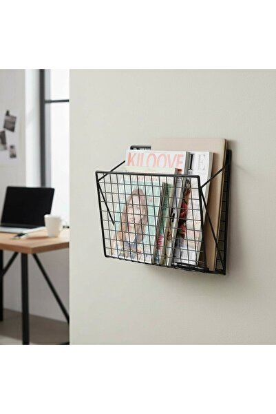 GO DEKOR Metat YENİ İskandinav TEK Gözlü Kitaplık/Dergilik/Gazetelik 30x30