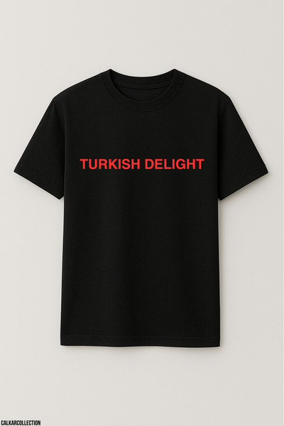 CALKARCOLLECTION Unisex Oversize Turkish Delight Tshirt