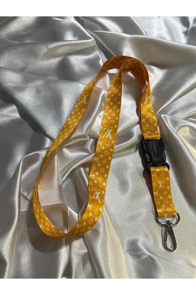 CEBECİOTO Snur pentru gât cu model alb pe galben, snur pentru oglindă asortat...