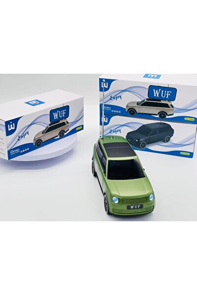 WUF GREEN Car Shaped Bluetooth Speaker Auto Series 5W Bluetooth Speaker