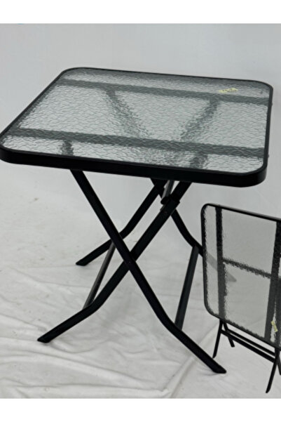 BEC26 Square glass folding coffee table