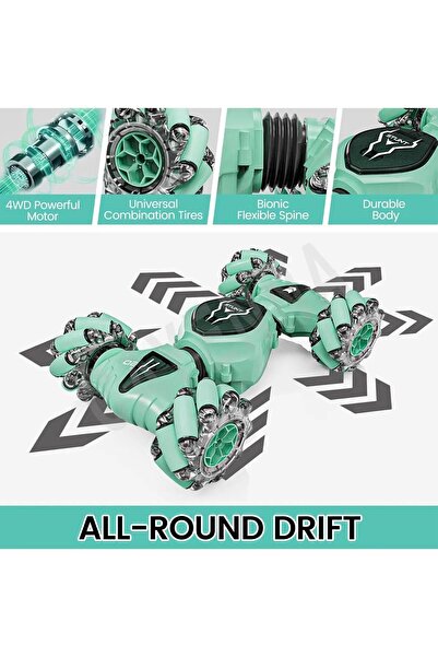 ROZİTOYS Vardem Bilekten Kontrol Uzaktan Kumandalı Full Fonksiyon Şarjlı Arab...