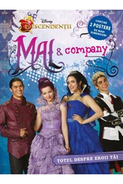 Litera Descendentii. Mal & Company Totul despre eroii tai