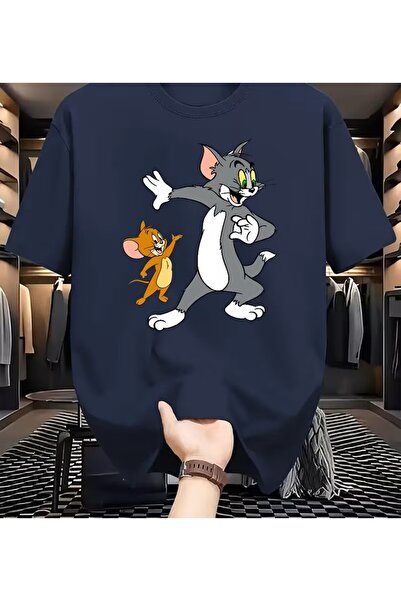 oneagılyazı Men & Women Classic Tom & Jerry Dance T-Shirt