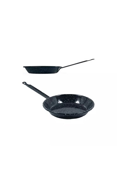 Perfect Home Tigaie de paella emailată cu mâner, 24 cm - Tigaie emailată de înaltă calitate pentru preparate perfecte