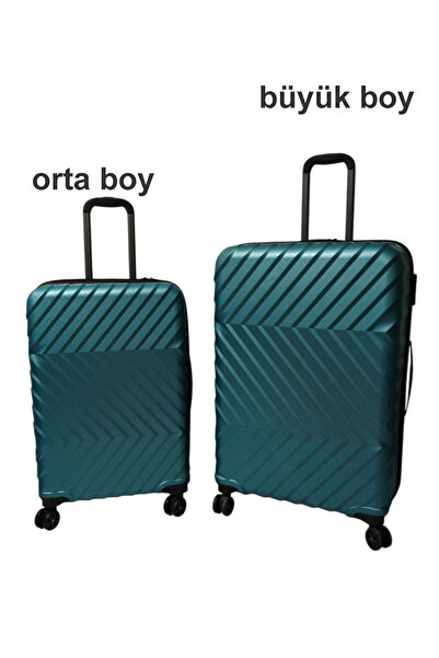 Atlas Cheap Eco Friendly Luggage - Large and Medium Size - 2 Pieces
