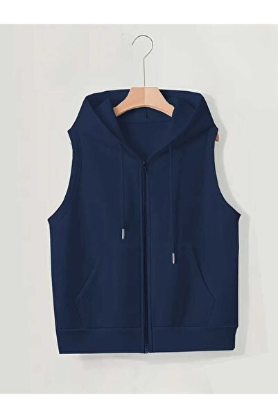 Lerix mod LERİXMOD- kadın 3 mevsimlık kanguru cep detaylı kapşonlu boydan fer...