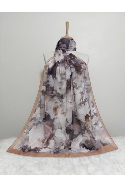 REMOMODA ȘAL MOALE DE BUMBAC CU MODELE FLORALE, ȘAL DE ÎNALTĂ CALITATE & SEZON NOU