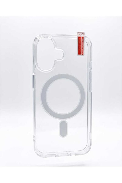 BATEGEN غطاء شفاف متوافق مع آيفون 16 مع تقنية ماج سيف مصنوع من الجيلاتين