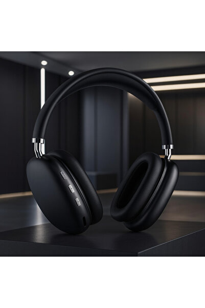 CAMCI Kablosuz Bluetooth Kulaklık iOS Android Uyumlu Yüksek Ses Kalitesi Mikrofonlu Stereo Kulaklık