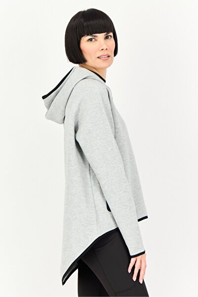 Nike Women Sportswear Fit Long Sleeve Outdoor Hoodie, Grey