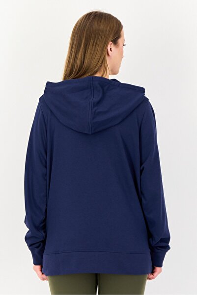 Nike Women Sportswear Fit Long Sleeve Outdoor Hoodie, Navy