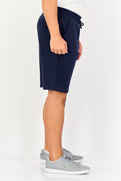 Nautica Men Embroidered Logo Basic Shorts, Navy