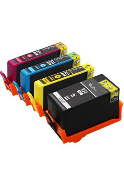 TecHarbor 934XL / 935XL Muadil Kartuş Seti - Hp OfficeJet 6812 - Hp OfficeJet 6815 Yazıcılara Uyumlu