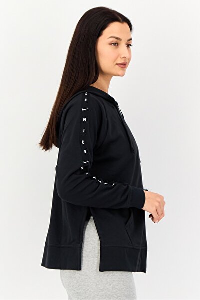 Nike Women Sportswear Fit Training Hooded Jacket, Black