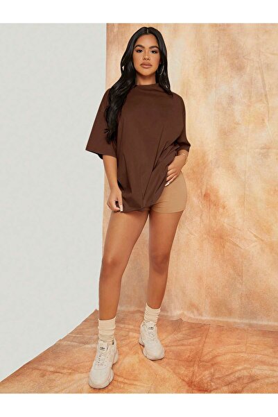 rocassi قصة فضفاضة تي شيرت نسائي مقاس كبير